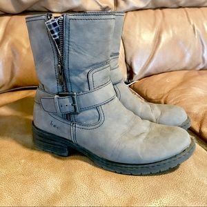 Gray b.o.c. boots